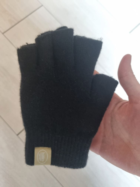 할렌(HALDEN) wool fingerless gloves (G002_black) 후기
