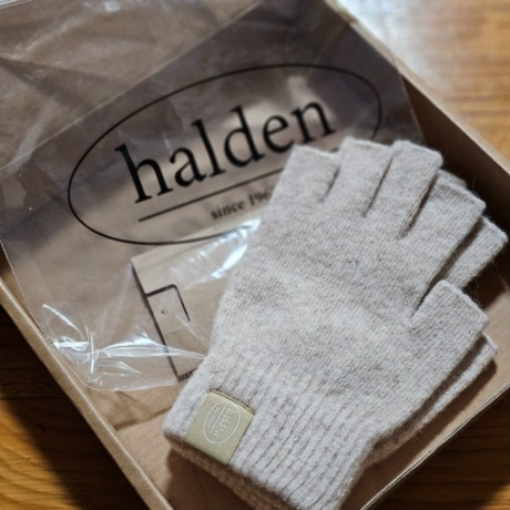 할렌(HALDEN) wool fingerless gloves (G002_oat) 후기