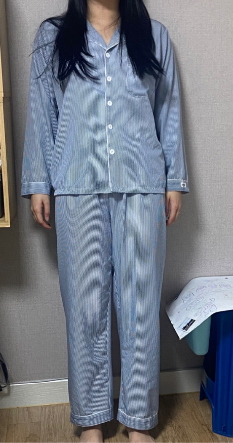 도씨(DOSSY) 실크핏 클린 긴팔 커플 잠옷 세트 후기