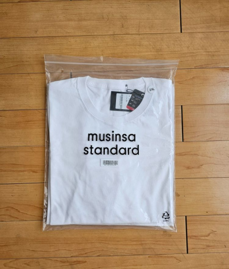무신사 스탠다드(MUSINSA STANDARD) [쿨탠다드] 오버사이즈 크루 넥 반팔 티셔츠 2팩 후기