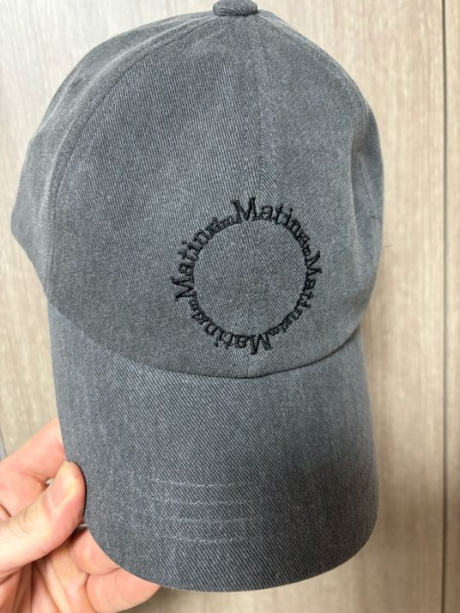 마뗑킴(MATIN KIM) MACARON LOGO BALL CAP IN CHARCOAL 후기