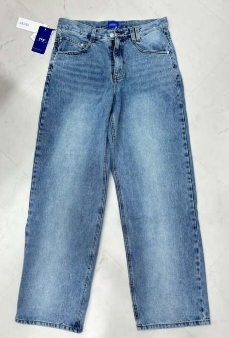 데케트(DECET) Mid Rise Wide Jeans DCPT027LightBlueCenter 후기