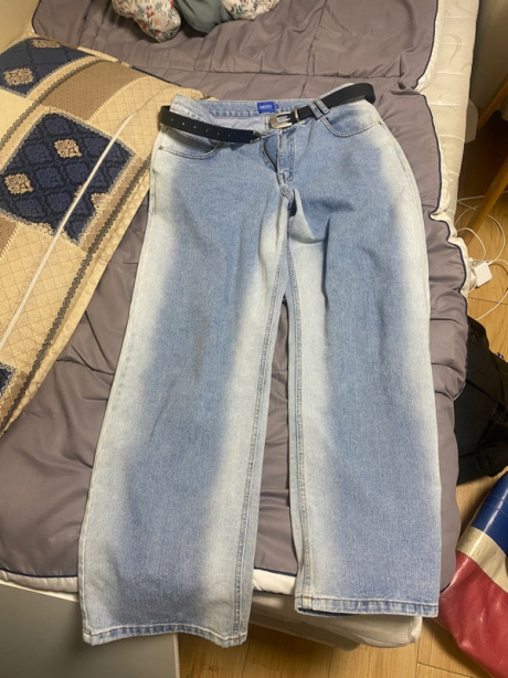 데케트(DECET) Mid Rise Wide Jeans DCPT027LightBlueSide 후기