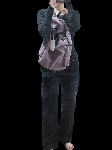 에메모가든(MMOGARDEN) mmo backpack nylon metalrip / indigo pink 후기