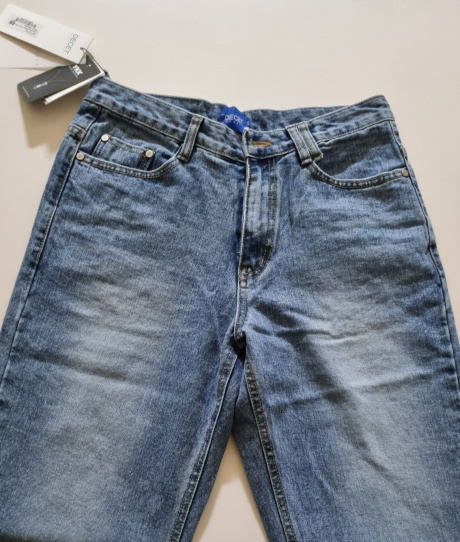 데케트(DECET) Dawn Semi Wide Jeans DCPT002LaserLightBlue 후기