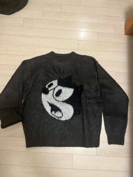 디스이즈네버댓(THISISNEVERTHAT) TNT Felix Knit Sweater Black 후기