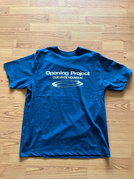 오프닝프로젝트(OPENING PROJECT) Identity T Shirt - Blue 후기