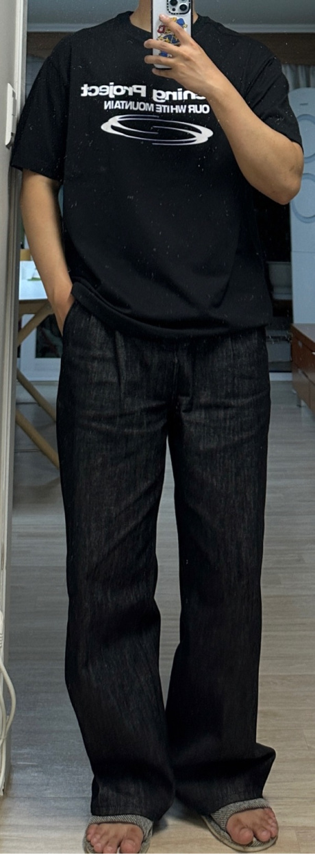 오프닝프로젝트(OPENING PROJECT) Identity T Shirt - Black 후기