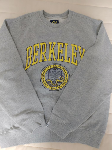 유씨 버클리(UC BERKELEY) UC BERKELEY SYMBOL CREWNECK [MELANGE GREY] 후기