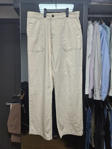 유니폼브릿지(UNIFORM BRIDGE) cotton fatigue pants regular fit natural 후기