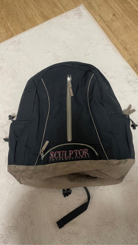 스컬프터(SCULPTOR) Oldschool Slouchy Backpack Black 후기