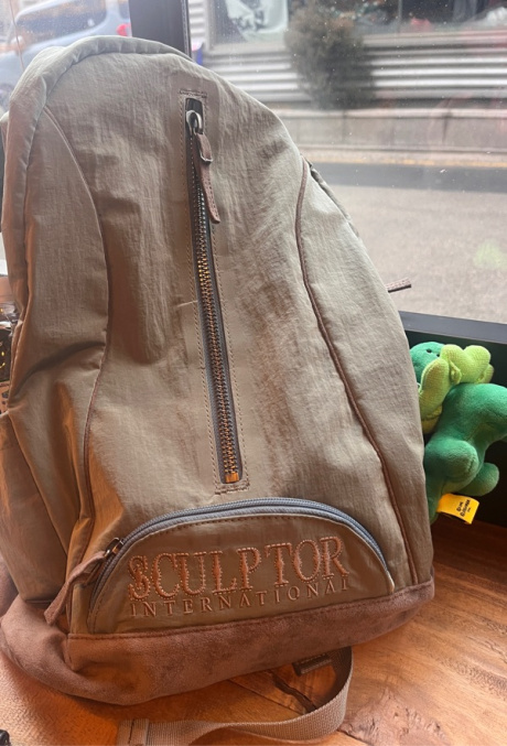 스컬프터(SCULPTOR) Oldschool Slouchy Backpack Sage 후기