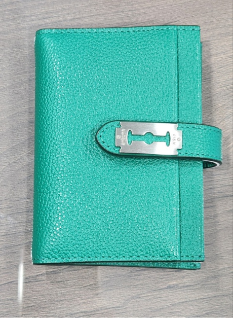 분크(VUNQUE) Magpie Card wallet (맥파이 카드지갑) Green 후기
