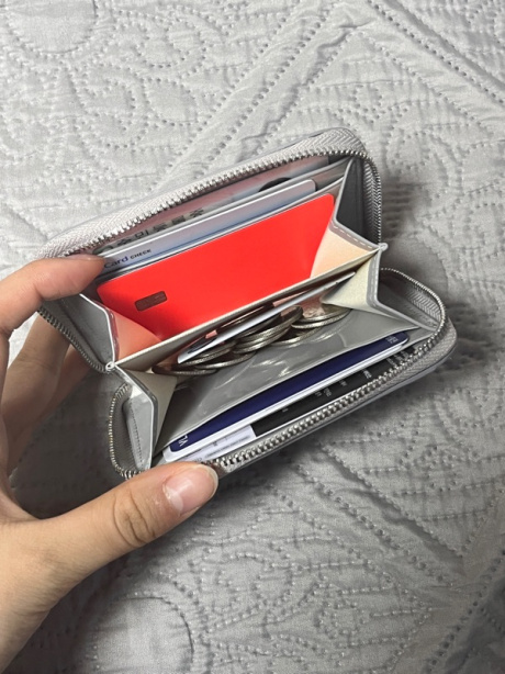펀프롬펀(FUNFROMFUN) Signature Wallet_ Enamel grey 후기