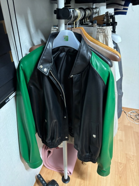 더 아이덴티티 프로젝트(THE IDENTITY PROJECT) Racer raglan jacket [black-green] 후기