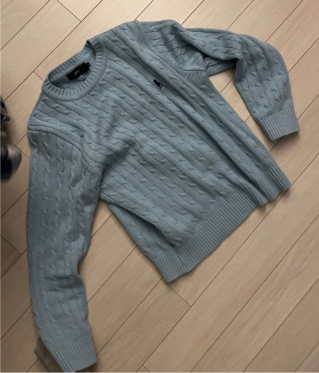 예일(YALE) WOMENS HERITAGE UNIVERSITY DAN CABLE KNIT CREWNECK BLUE 후기