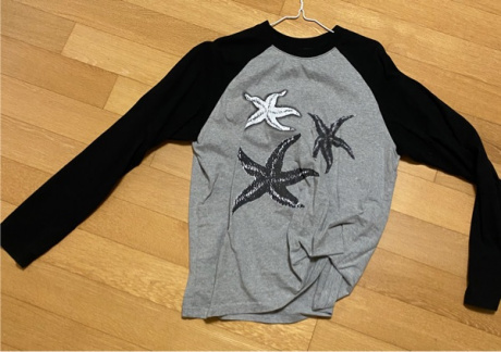 더콜디스트모먼트(THE COLDEST MOMENT) TCM starfish raglan long sleeve (grey/black) 후기