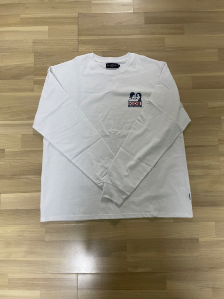 래리클락(LARRY CLARK) KIDS SMALL LOGO LS WHITE 후기