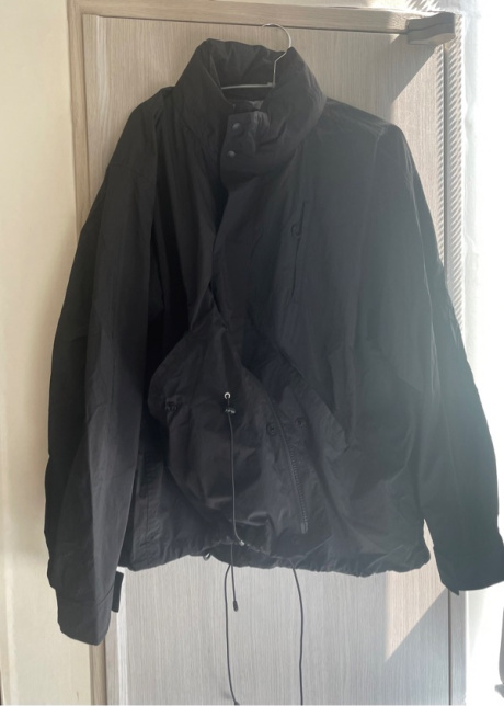 유니폼브릿지(UNIFORM BRIDGE) ae military fishtail short jacket black 후기