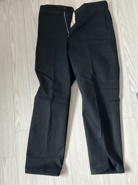 포터리(POTTERY) Washed Tapered Pants KAYANU Cotton Vintage Chino Cloth Resilient Finish (Black) 후기