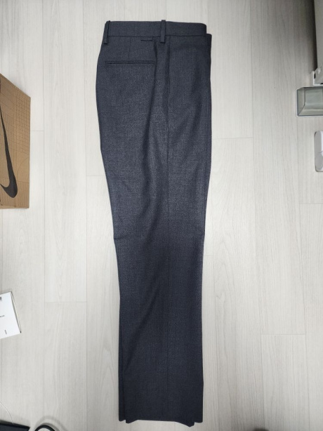 포터리(POTTERY) Wool Tapered Pants British Hard Wool Gabardine Cloth (Dark Gray) 후기