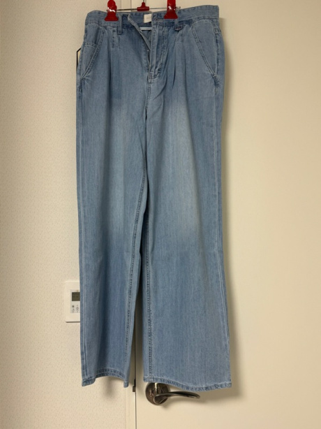 포트너스(FOTTNERS) Light Two Tuck Wide Jeans (L.Blue) 후기