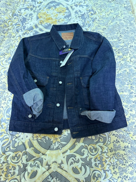 아웃스탠딩(OUTSTANDING) SELVEDGE DENIM 2ND JACKET_INDIGO 후기