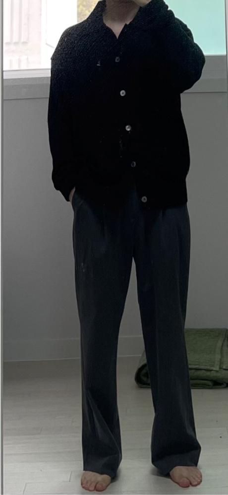 로드 존 그레이(LORD JOHN GREY) vintage collar cardigan black 후기