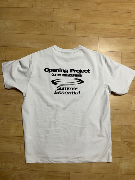 오프닝프로젝트(OPENING PROJECT) Essential T Shirt - White 후기