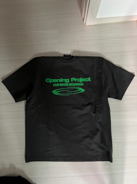 오프닝프로젝트(OPENING PROJECT) Identity T Shirt - Charcoal 후기