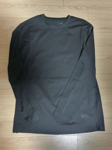 무신사 스탠다드 스포츠(MUSINSA STANDARD SPORTS) 에어로무브™ 긴팔 티셔츠 [블랙] 후기