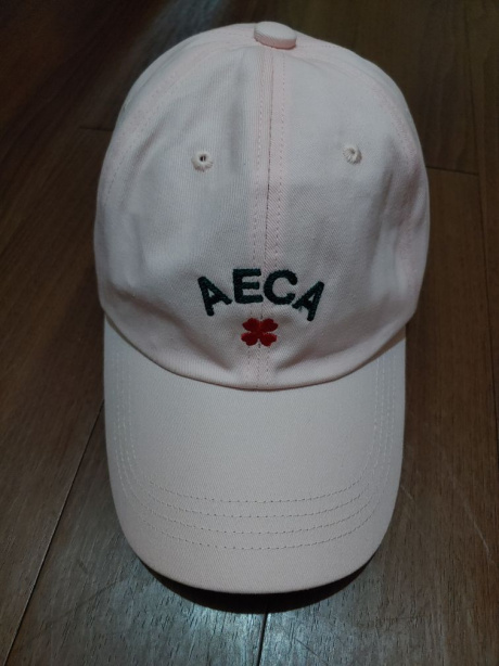 에이카화이트(AECA WHITE) AECA CLOVER LOGO CAP-PINK 후기