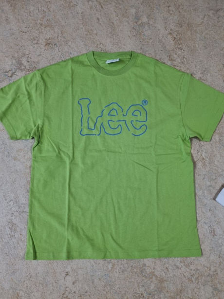 리(LEE) 라인 트위치 로고 티셔츠 라임 후기