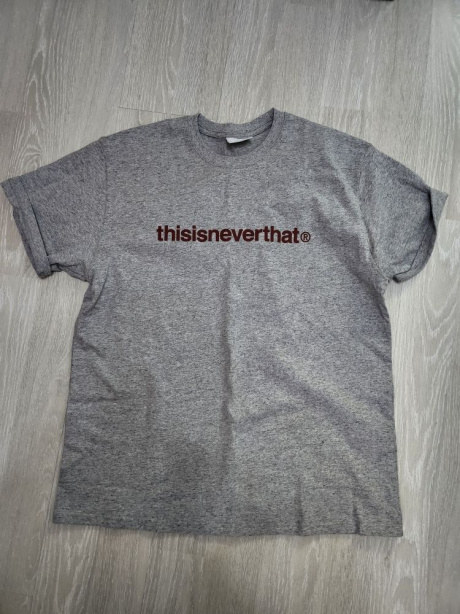 디스이즈네버댓(THISISNEVERTHAT) T-Logo T-Shirt Heather Gray 후기