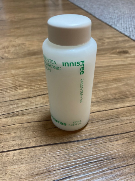 이니스프리(INNISFREE) 그린티 히알루론산 로션 170mL 후기