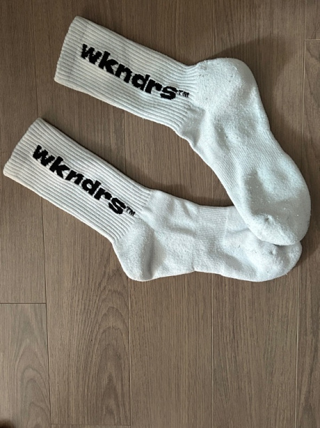 위캔더스(WKNDRS) WKNDRS SOCKS (WHITE) 후기