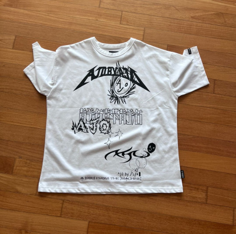 아조바이아조(AJOBYAJO) [PBA] AJO Collage T-Shirt [WHITE] 후기