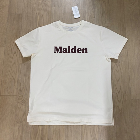 몰든(MALDEN) 에어스트 로고 반팔 티셔츠 후기