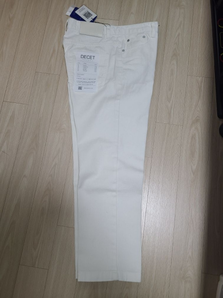 데케트(DECET) Dawn Cropped Tapered Jeans DCPT001Ivory 후기