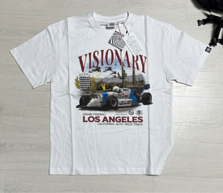 비전스트릿웨어(VISION STREETWEAR) VSW Racing T-Shirts White 후기