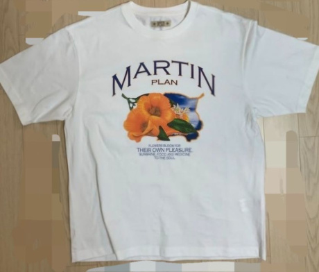 마틴플랜(MARTIN PLAN) Martin Garden Half T - WHITE 후기