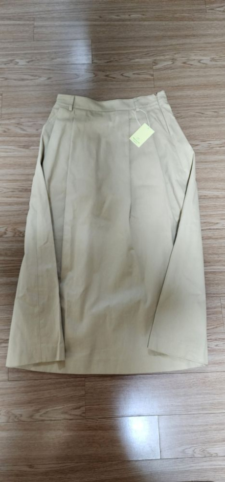 그린버터(GREENBUTTER) Cotton Pintuck Long Skirt (Beige) 후기