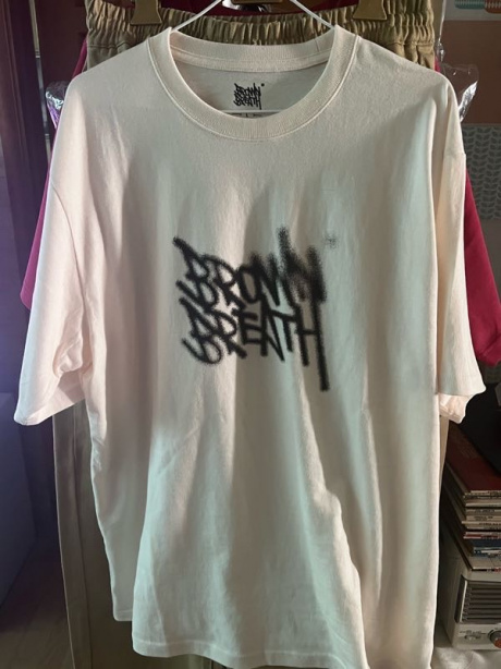 브라운브레스(BROWNBREATH) SPREAD TAG TEE - IVORY - 39,000 | 무신사 스토어