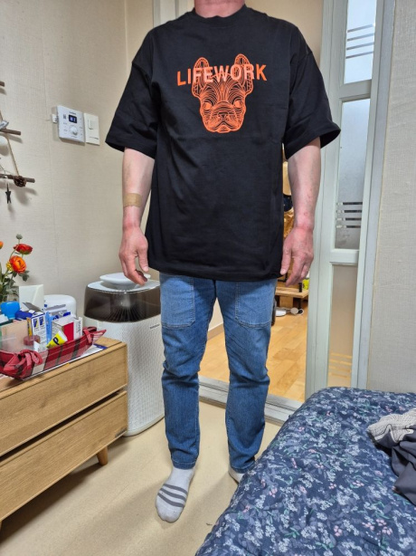 라이프워크(LIFEWORK) 시그니처 티셔츠 후기