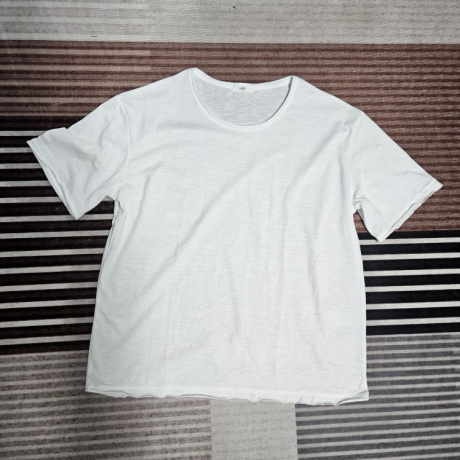 엘무드(LMOOD) 슬러브 스쿱넥 하프 슬리브 티셔츠 ( 2 COLOR ) 후기