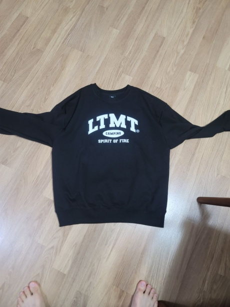 라이크더모스트(LIKE THE MOST) 소프트 LTMT 맨투맨 (블랙) M00046 후기