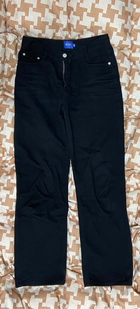 데케트(DECET) Dawn Semi Wide Jeans DCPT002Black 후기
