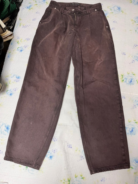 이에스씨 스튜디오(ESC STUDIO) color washing denim pocket pants(brown) 후기