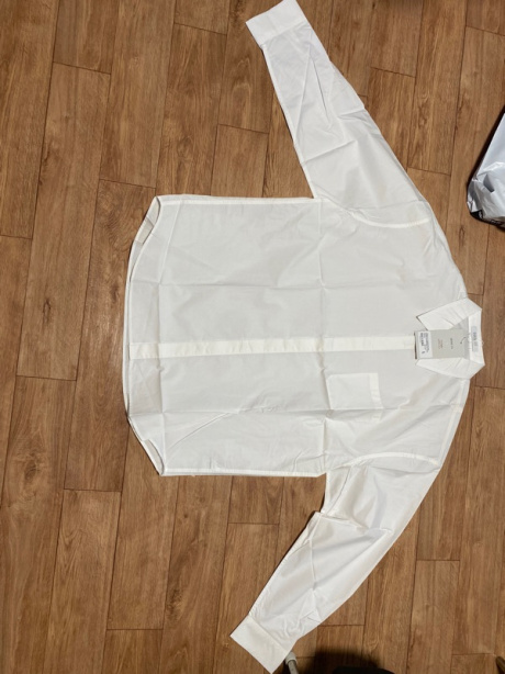 드로우핏(DRAW FIT) [드로우핏X깡스타일리스트] 페이퍼 코튼 오버핏 셔츠 [WHITE] 후기