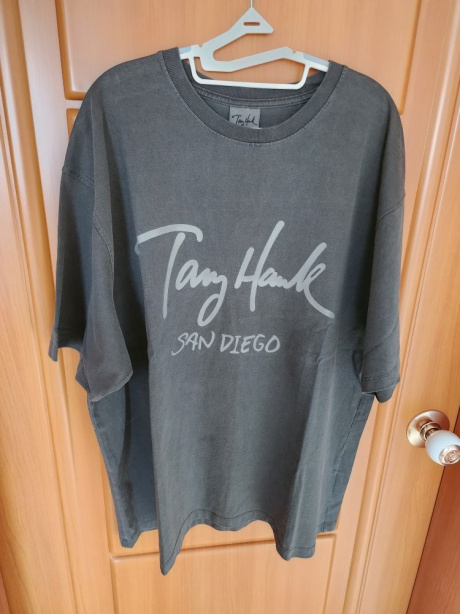 토니호크(TONYHAWK) 피그먼트 다잉 에센셜 티셔츠 차콜 후기